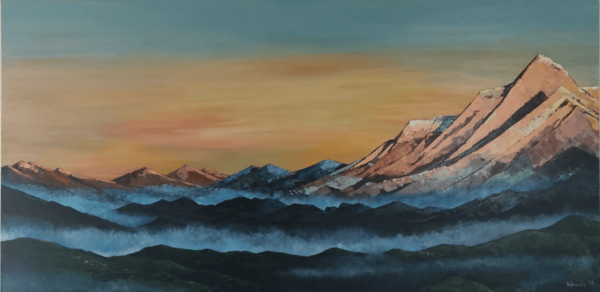 Himalayan Gold - 48" x 72"